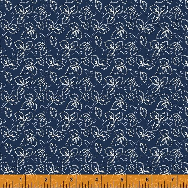 Leaves navy - Lexington - Windham fabrics 52968-4.jpg