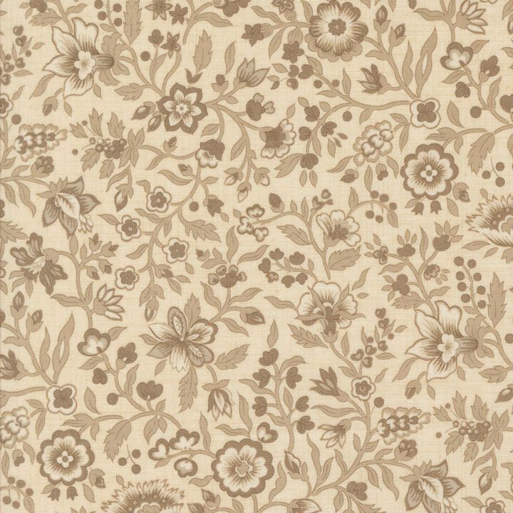 Flowers and Leaves cream - 13971 11 - Sacre Bleu - French General.jpg