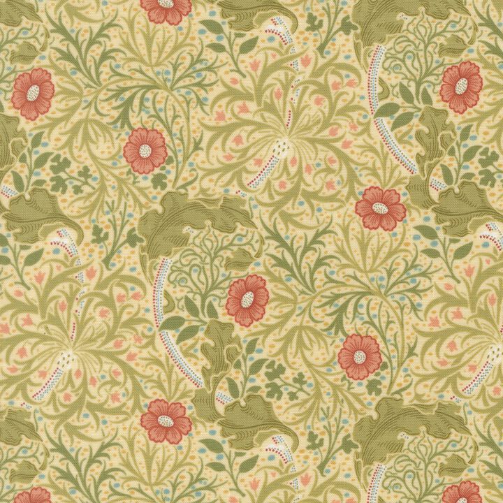Seaweed Florals Parchment - 1338211 - Morris Muse.jpg