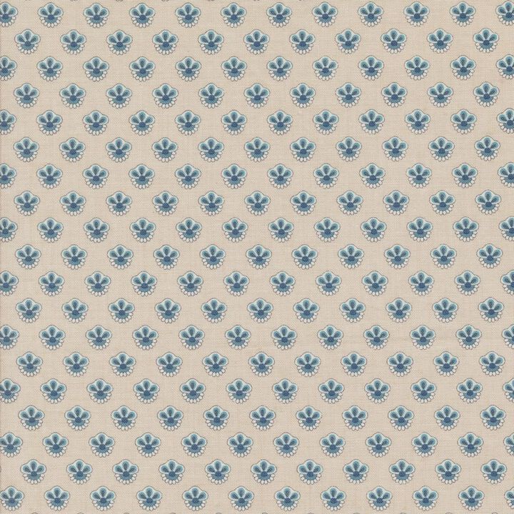 Little Blue Leaves in cream -13977 13 - Sacre Bleu - French General.jpg