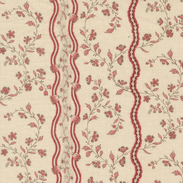 Little flowers & lines in cream  - 13993 11 - Fleur De Paris - French General.jpg