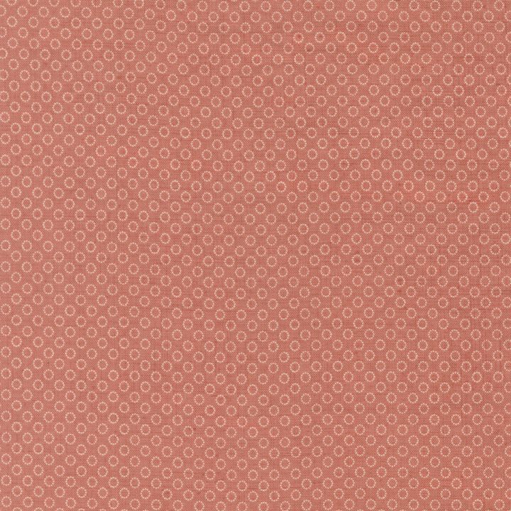 Cream circle dots in pink - 13987 16 - Joie De Vivre  - French General.jpg