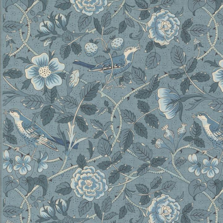 Blue Flowers and Birds in blue - 13972 16 - Sacre Bleu - French General.jpg