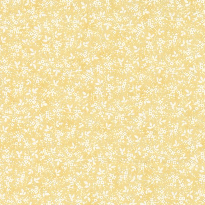 Little white flowers in Yellow - 44344 13 - Honeybloom -  3Sisters - Moda.jpg