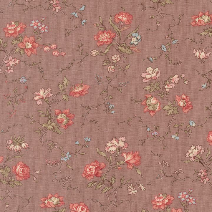 Little FLowers&Leaves in old pink - 13991 16 - Fleur De Paris - French General.jpg
