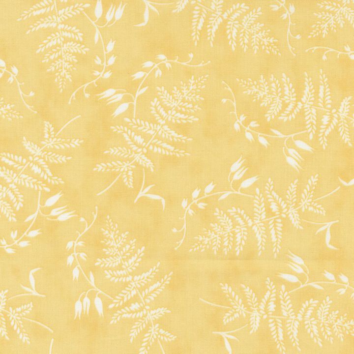 White leaves in Yellow - 44341 13 - Honeybloom -  3Sisters - Moda.jpg