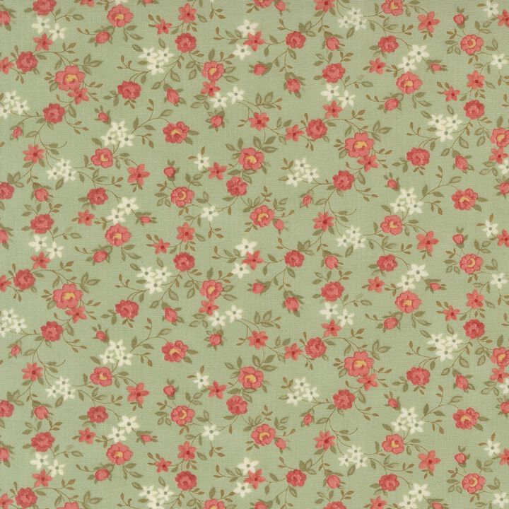 Little flowers in green - 44415 14 - Ambiance  - 3Sisters.jpg