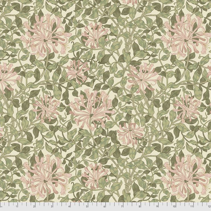 Green flowers and leaves 057 Granada Morris&co