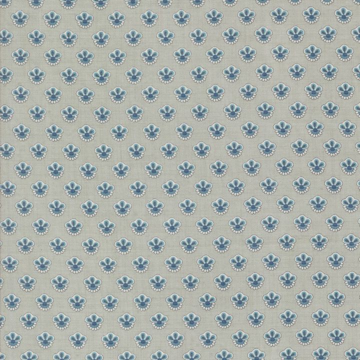 Little Blue Leaves in grey -13977 14 - Sacre Bleu - French General .jpg