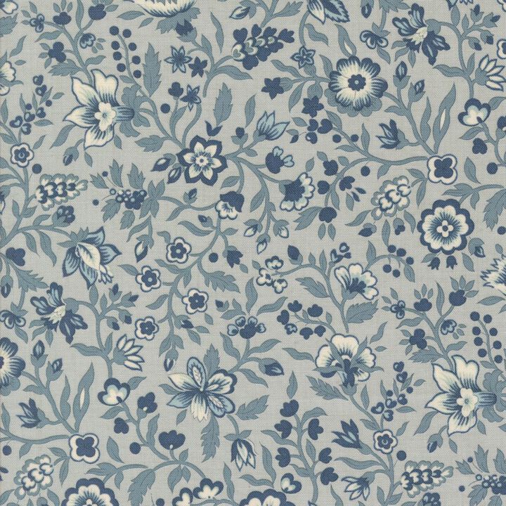 Little blue flowers in blue - 13971 15 - Sacre Bleu - French General.jpg